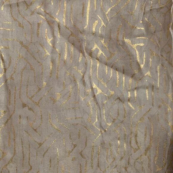 S&D Westwood scarf metallic trellis * small imperfection (1) - Picture 8 of 10